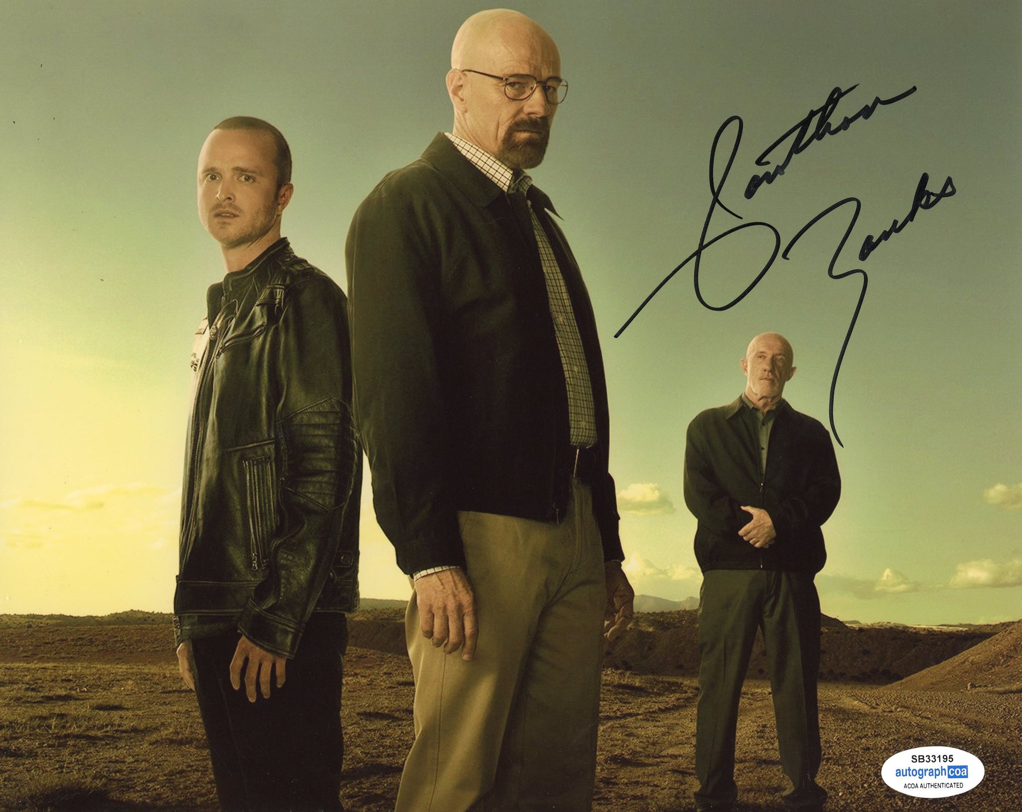 Jonathan Banks Better Call Saul Signed Autograph 8x10 Photo ACOA