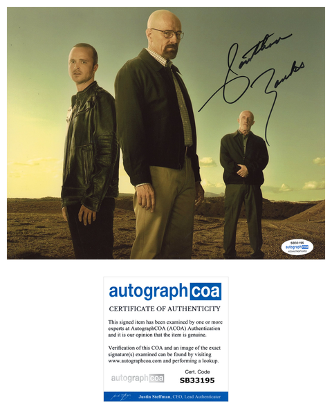 Jonathan Banks Better Call Saul Signed Autograph 8x10 Photo ACOA