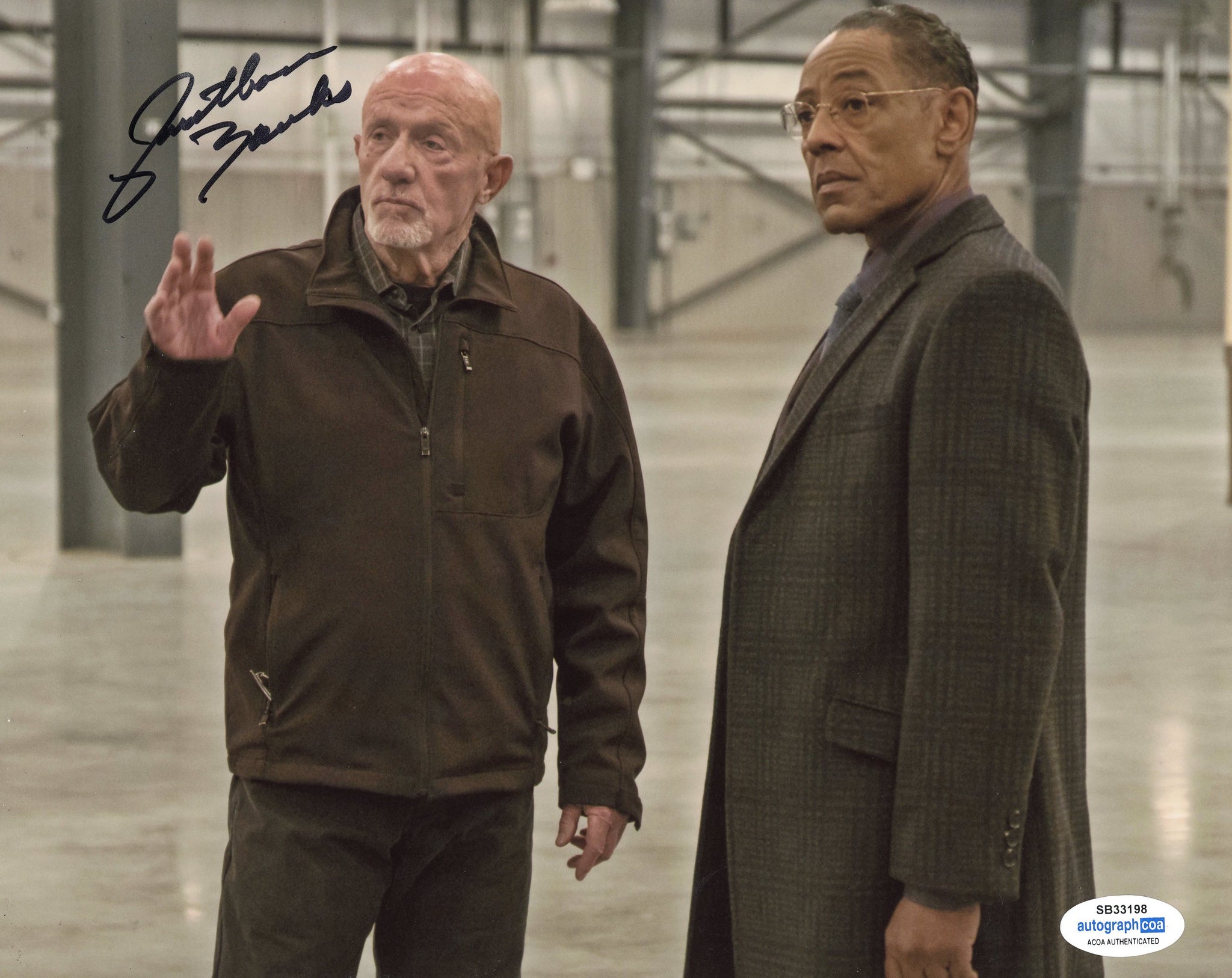 Jonathan Banks Better Call Saul Signed Autograph 8x10 Photo ACOA