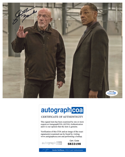 Jonathan Banks Better Call Saul Signed Autograph 8x10 Photo ACOA