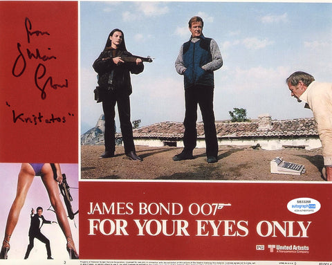 Julian Glover For Your Eyes Only Bond Signed Autograph 8x10 Photo ACOA