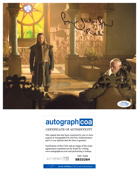 Julian Glover Game of Thrones Signed Autograph 8x10 Photo ACOA