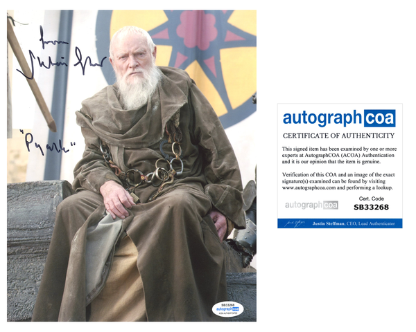 Julian Glover Game of Thrones Signed Autograph 8x10 Photo ACOA