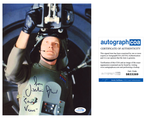 Julian Glover Star Wars Signed Autograph 8x10 Photo ACOA