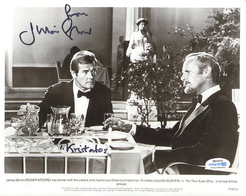 Julian Glover For Your Eyes Only Signed Autograph 8x10 Photo ACOA