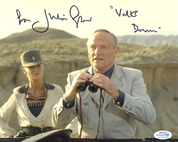 Julian Glover Indiana Jones Signed Autograph 8x10 Photo ACOA