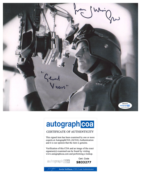 Julian Glover Star Wars Signed Autograph 8x10 Photo ACOA