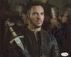 Jonathan Rhys Meyers Vikings Signed Autograph 8x10 photo ACOA