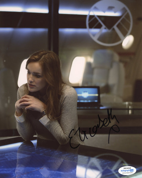 Elizabeth Henstridge Agents of Shield Signed Autograph 8x10 Photo ACOA