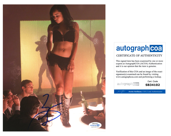 Zoe Kravitz X-Men Signed Autograph 8x10 Photo ACOA