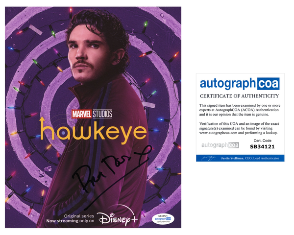 Fra Fee Hawkeye Signed Autograph 8x10 Photo ACOA