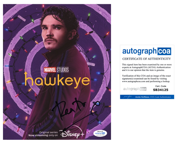 Fra Fee Hawkeye Signed Autograph 8x10 Photo ACOA