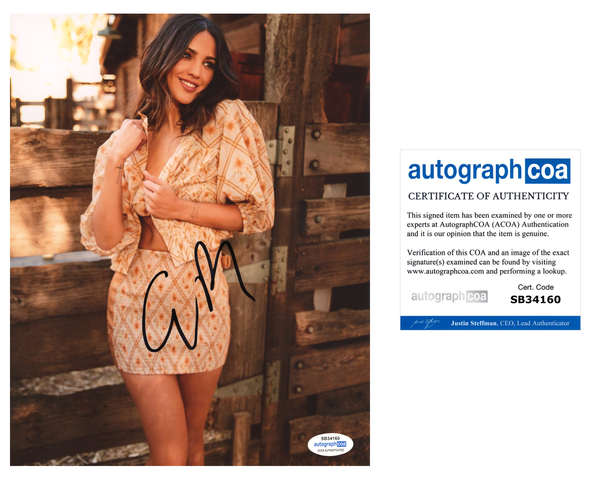 Eiza Gonzalez Sexy Signed Autograph 8x10 Photo ACOA