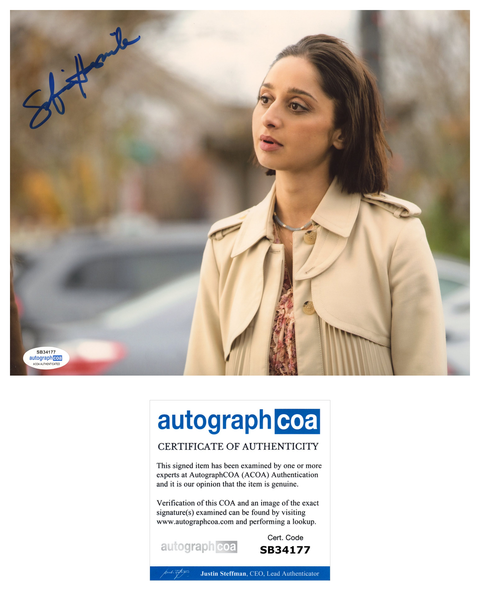 Sofia Hasmik Superman and Lois Signed Autograph 8x10 Photo ACOA