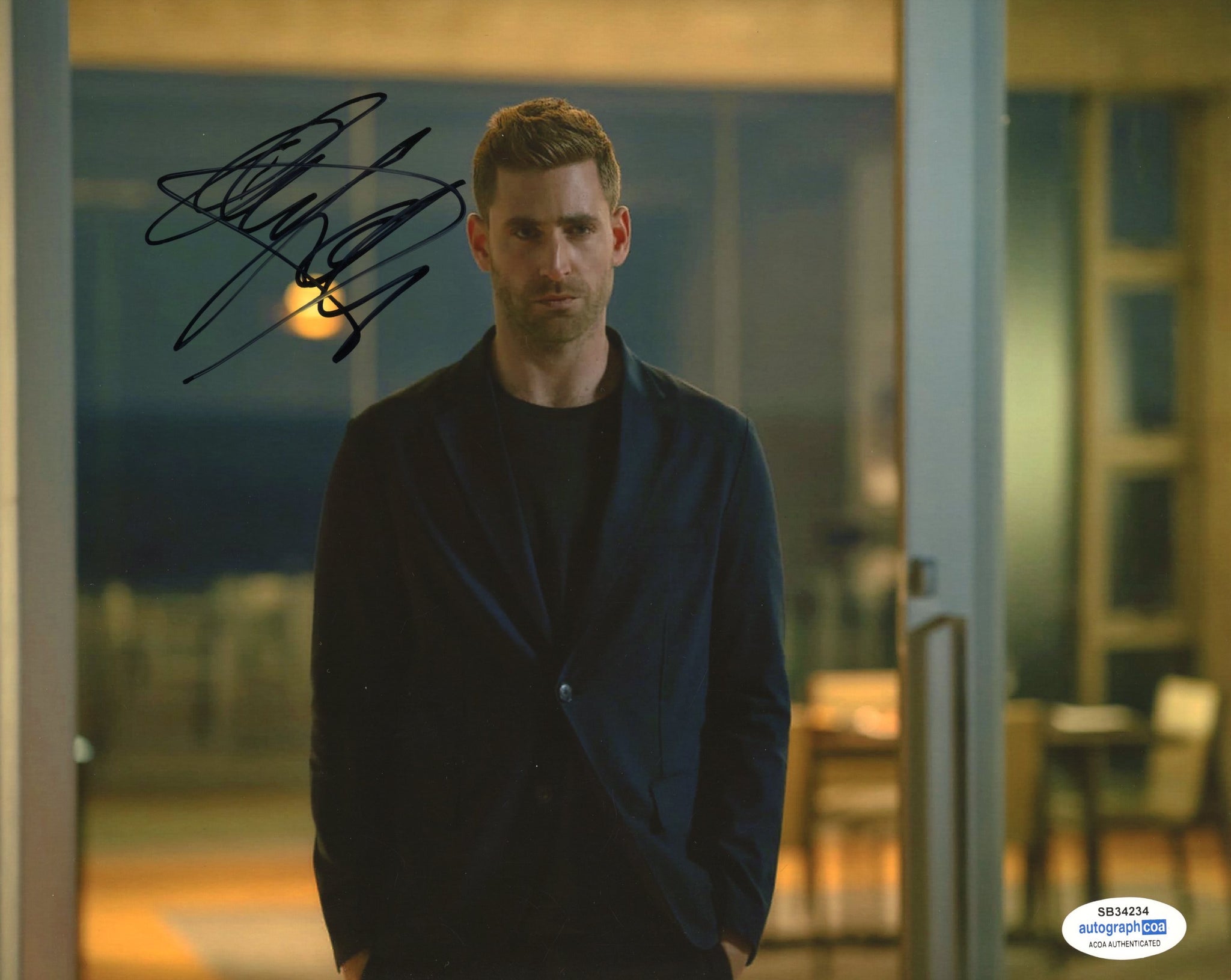 Oliver Jackson Cohen Invisible Man Signed Autograph 8x10 Photo ACOA