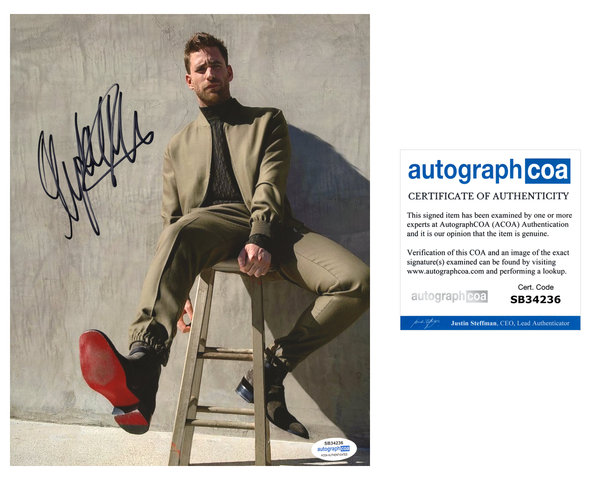 Oliver Jackson Cohen Invisible Man Signed Autograph 8x10 Photo ACOA