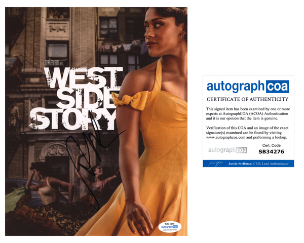 Ariana DeBose West Side Story Signed Autograph 8x10 Photo ACOA