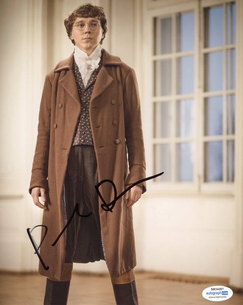 Paul Dano War and Peace Signed Autograph 8x10 Photo ACOA