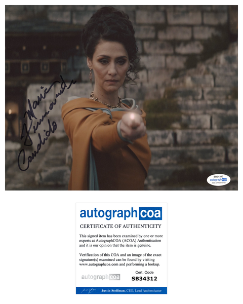 Maria Fernanda Candido Fantastic Beasts Signed Autograph 8x10 Photo ACOA
