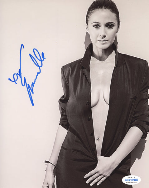 Emmanuelle Chriqui Superman and Lois Signed Autograph 8x10 Photo ACOA