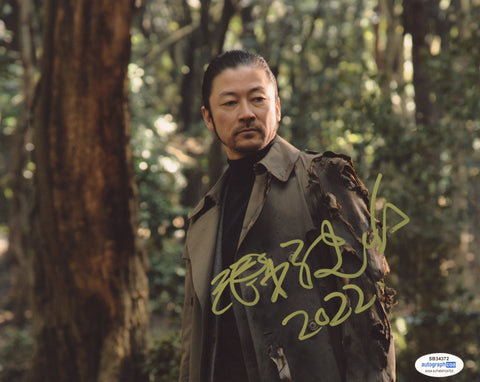 Tadanobu Asano Kiseijuu: Kanketsuhen Signed Autograph 8x10 Photo ACOA