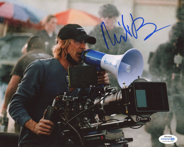 Michael Bay Transformers Signed Autograph 8x10 Photo ACOA