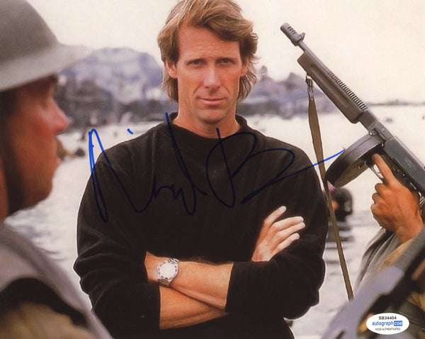 Michael Bay Pearl Harbor Signed Autograph 8x10 Photo ACOA