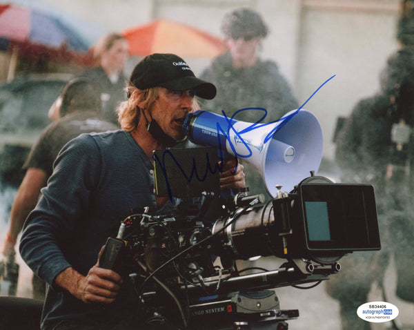 Michael Bay Transformers Signed Autograph 8x10 Photo ACOA