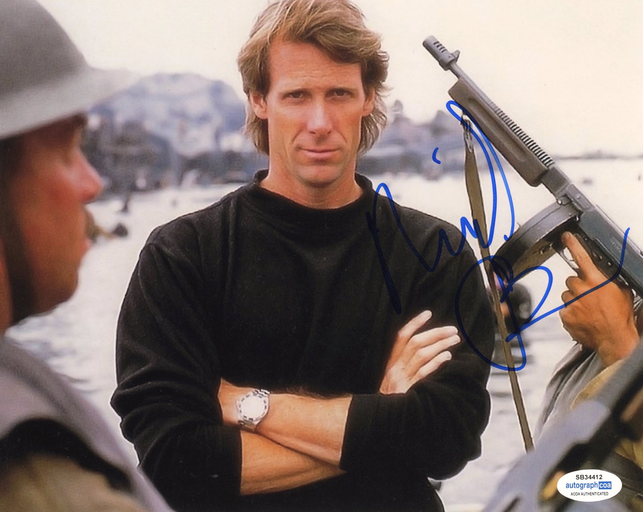 Michael Bay Pearl Harbor Signed Autograph 8x10 Photo ACOA