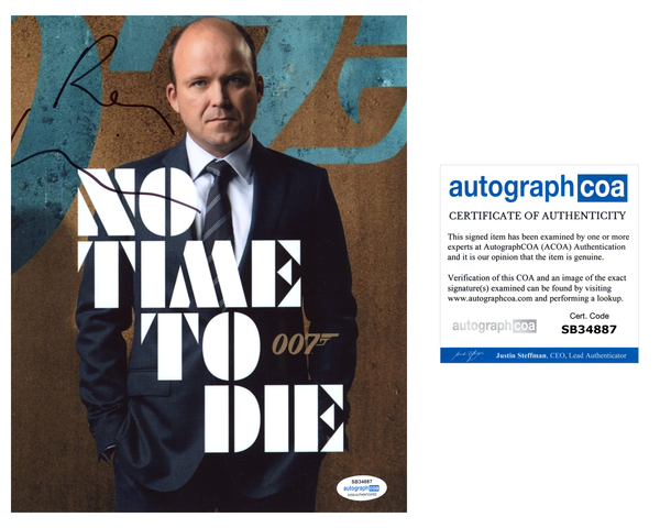 Rory Kinnear Bond 007 Signed Autograph 8x10 Photo ACOA