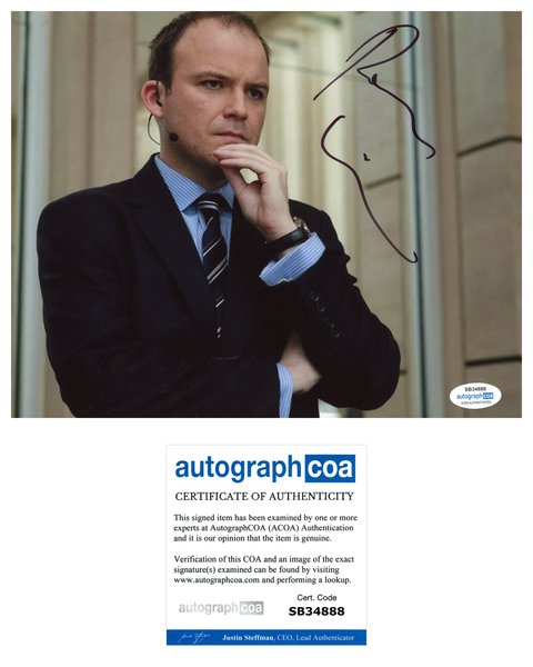 Rory Kinnear Bond 007 Signed Autograph 8x10 Photo ACOA