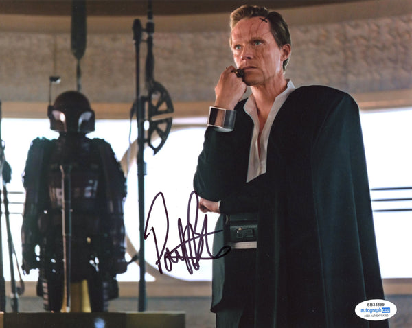 Paul Bettany Solo Star Wars Signed Autograph 8x10 Photo ACOA