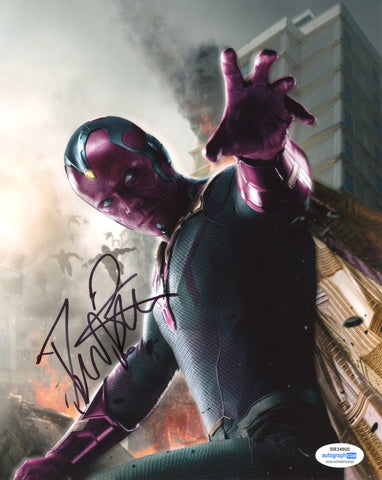 Paul Bettany Avengers Wandavision Signed Autograph 8x10 Photo ACOA