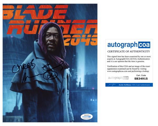 Lennie James Blade Runner Signed Autograph 8x10 Photo ACOA