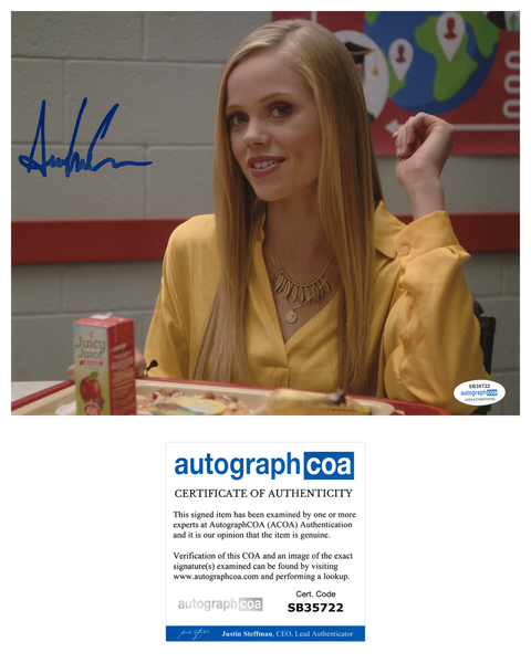 Annalisa Cochrane Cobra Kai Signed Autograph 8x10 Photo ACOA