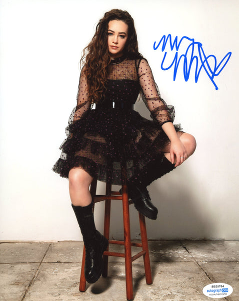 Mary Mouser Cobra Kai Signed Autograph 8x10 Photo ACOA