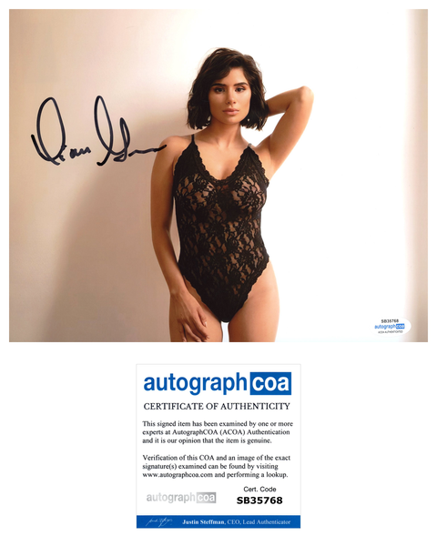 Diane Guerrero Sexy Signed Autograph 8x10 Photo ACOA