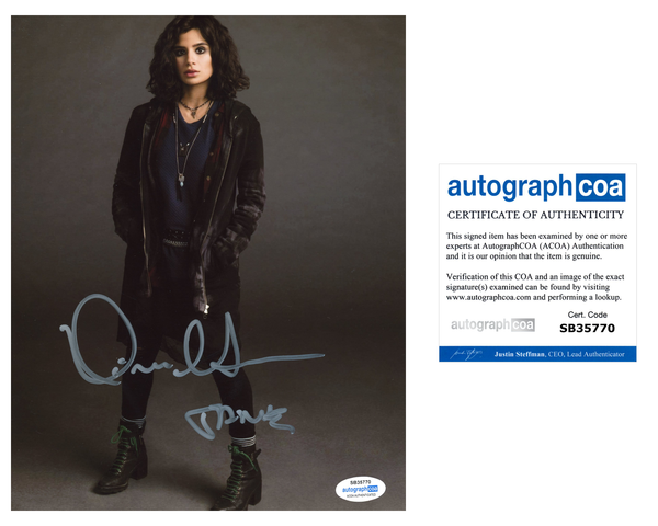 Diane Guerrero Doom Patrol Signed Autograph 8x10 Photo ACOA