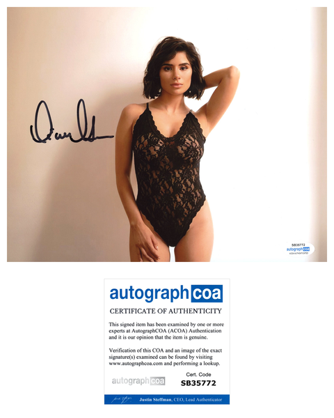 Diane Guerrero Sexy Doom Patrol Signed Autograph 8x10 Photo ACOA