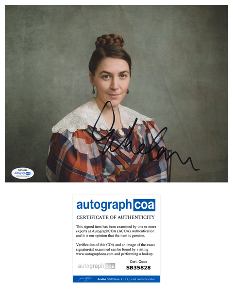 Gemma Whelan Gentleman Jack Signed Autograph 8x10 Photo ACOA