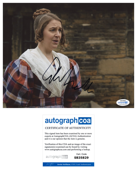 Gemma Whelan Gentleman Jack Signed Autograph 8x10 Photo ACOA