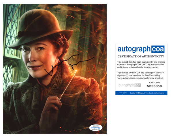 Victoria Yeates Fantastic Beasts Signed Autograph 8x10 Photo ACOA