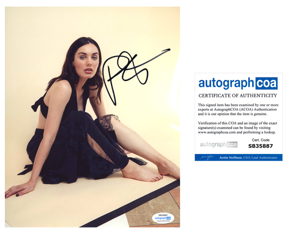 Poppy Corby-Tuech Fantastic Beasts Signed Autograph 8x10 Photo ACOA