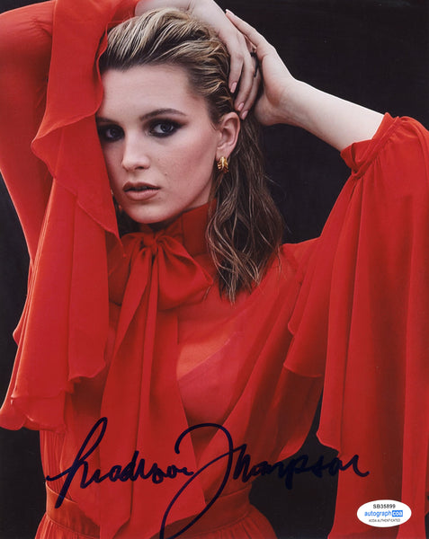 Madison Thompson Ozark Signed Autograph 8x10 Photo ACOA