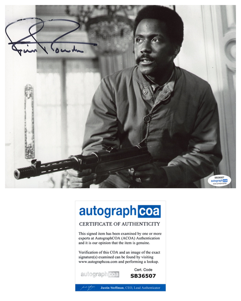 Richard Roundtree Shaft Signed Autograph 8x10 Photo ACOA