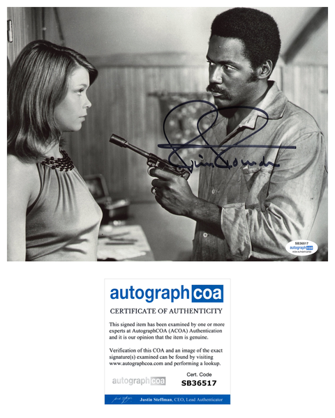 Richard Roundtree Shaft Signed Autograph 8x10 Photo ACOA