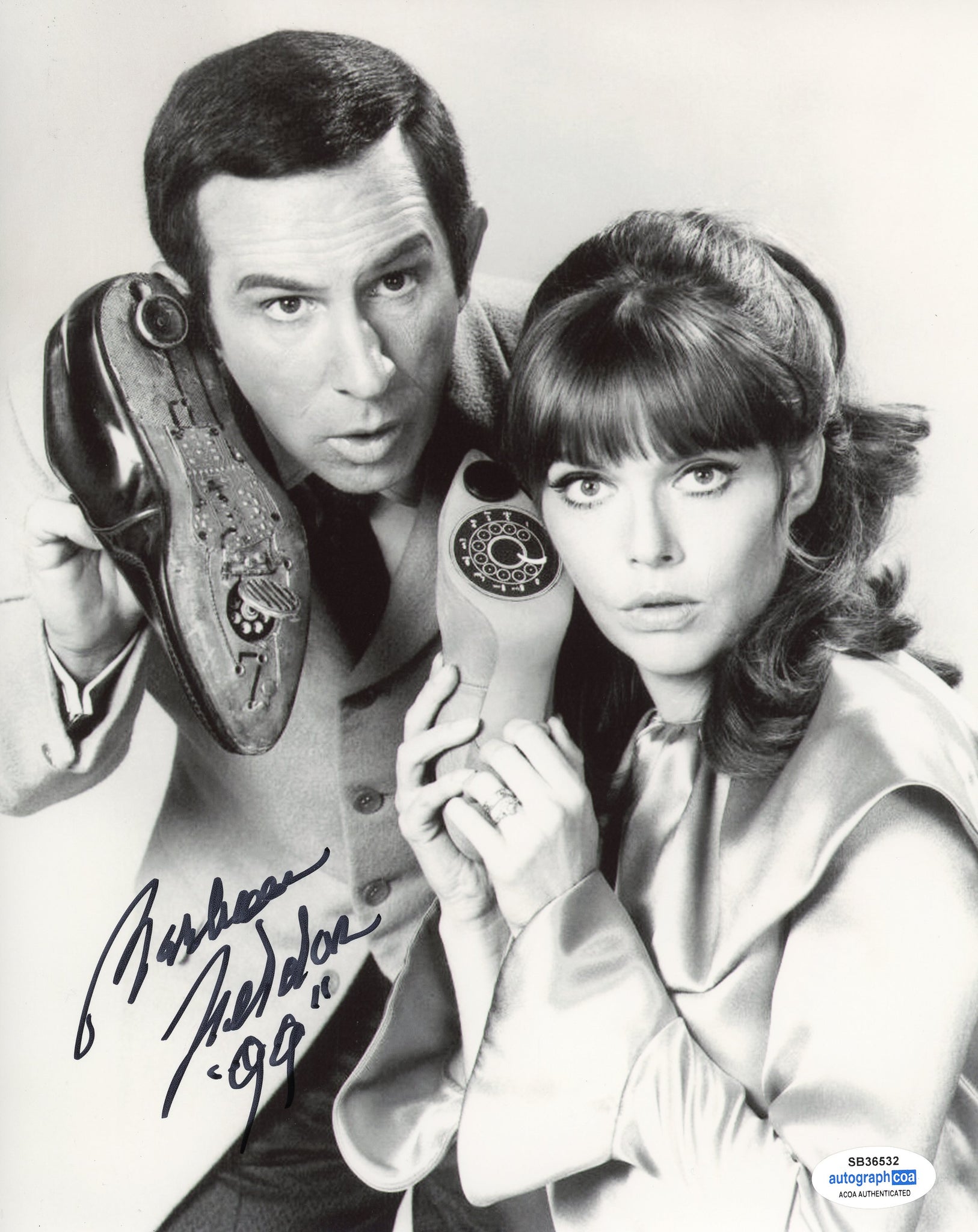 Barbara Feldon Get Smart Signed Autograph 8x10 Photo ACOA