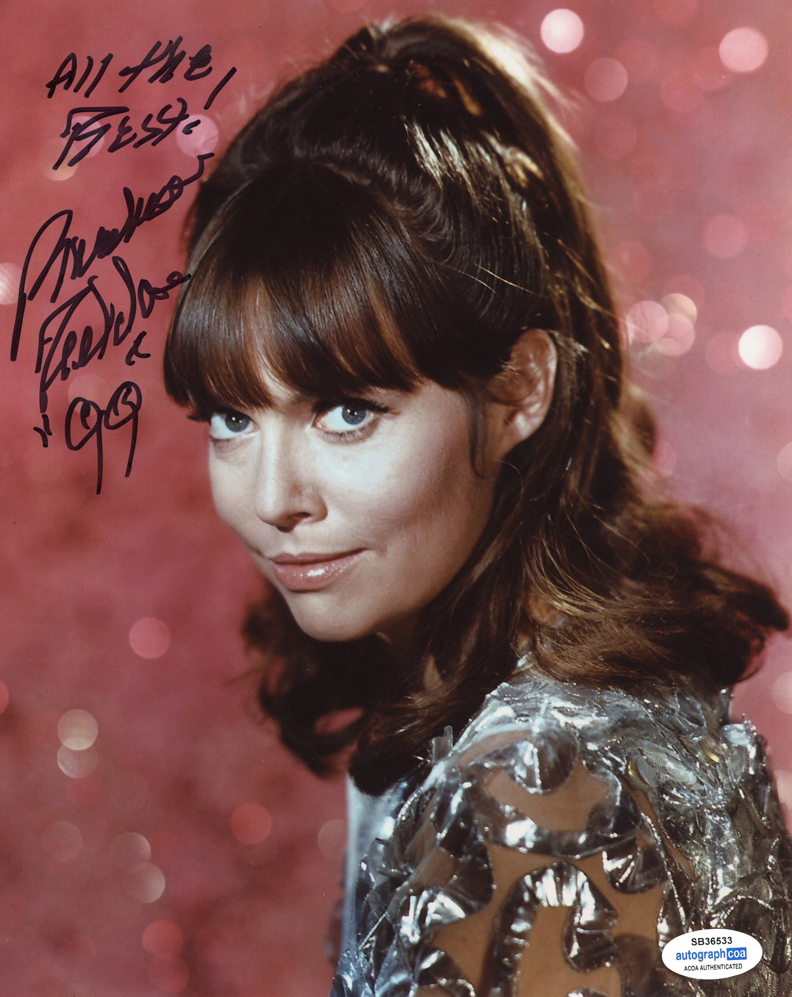 Barbara Feldon Get Smart Signed Autograph 8x10 Photo ACOA