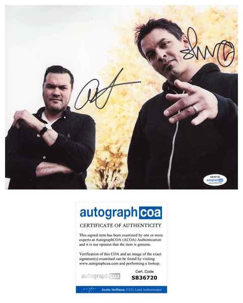 Atmosphere Slug and Ant Signed Autograph 8x10 Photo ACOA