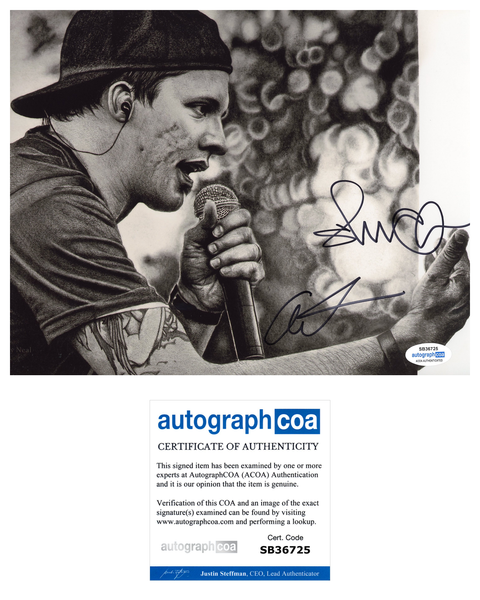 Atmosphere Slug and Ant Signed Autograph 8x10 Photo ACOA